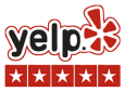Yelp 5 Star Review Logo